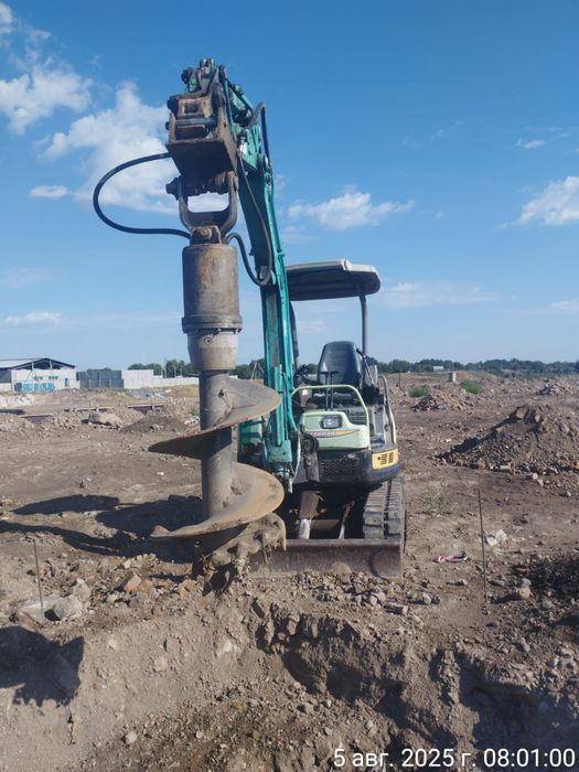 услуги мини-экскаватор