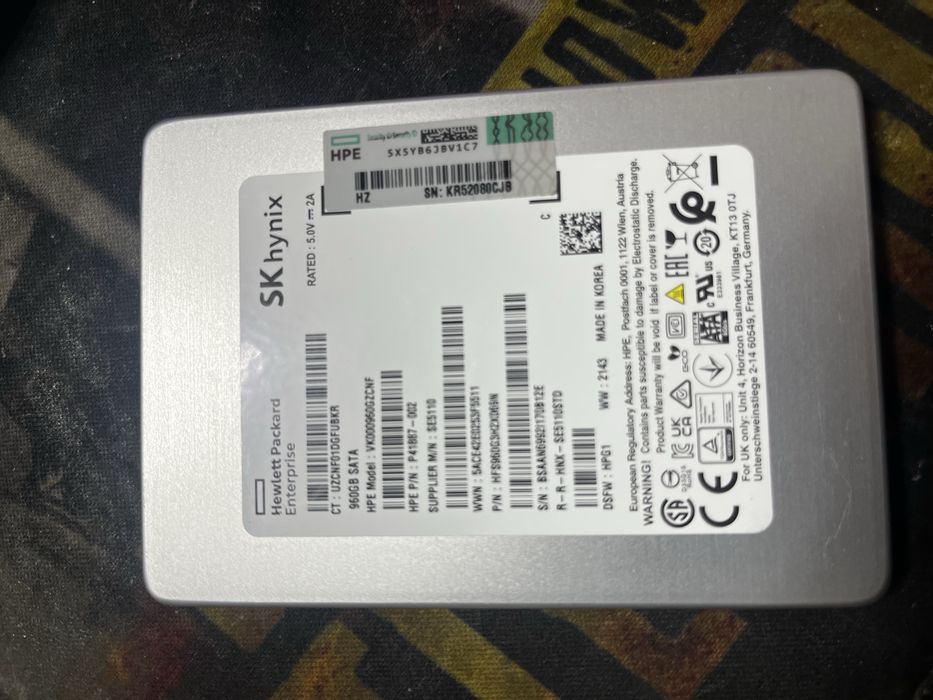 Серверные ссд 480/960gb 100%