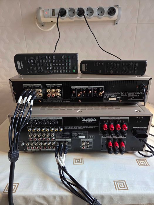 Amplificator Sony ta-va 8es si Preamplificator/DAC Sony SDP-EP 9 ES