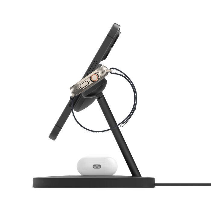 Belkin BoostCharge Pro 3 in 1 Qi2 Wireless Charger 15W Iphone