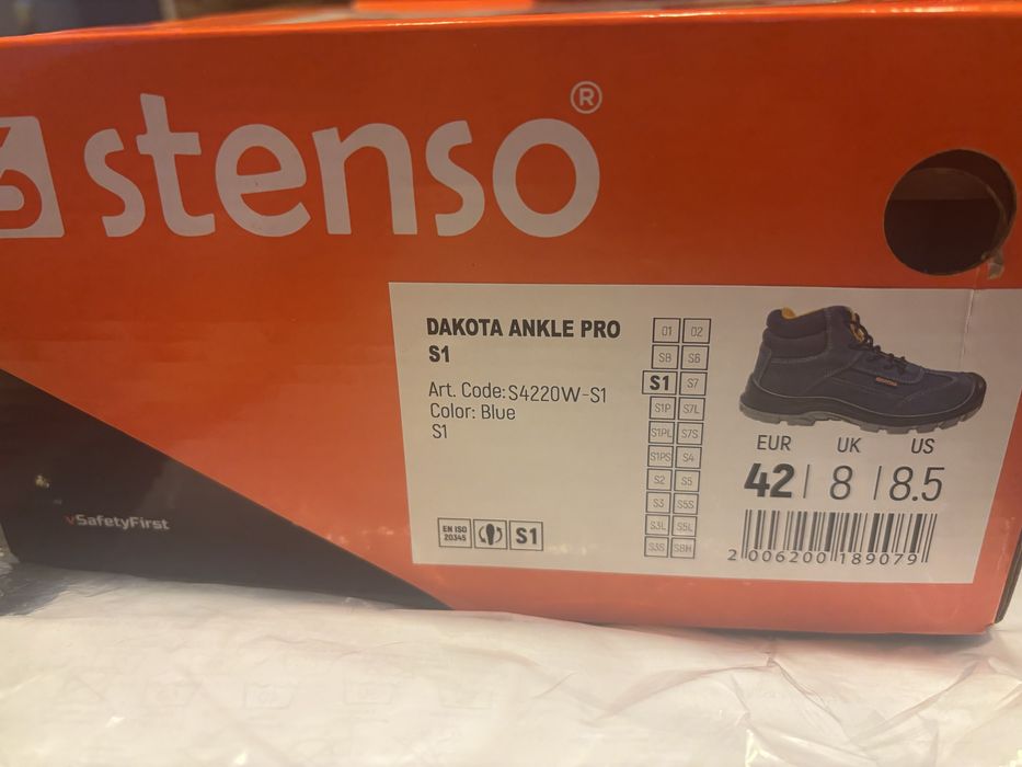 STENSO Работни обувки dakota ankle pro s1 - Сини