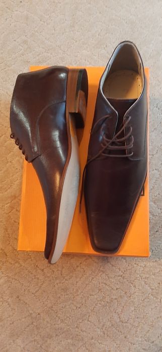 LOT Pantofi bărbați,sub gleznă,la gleznă,integral piele naturală maro