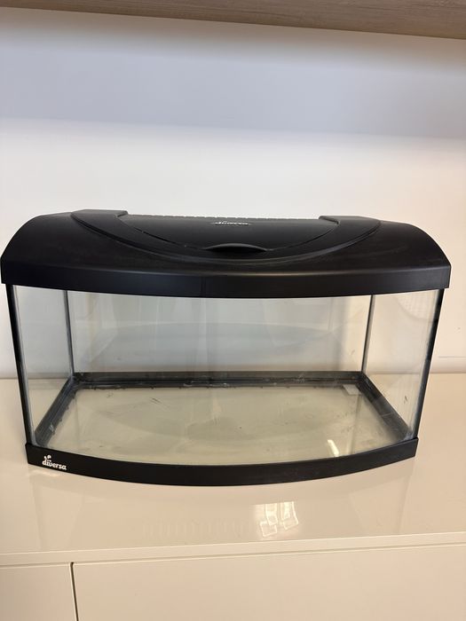 Vând acvariu peşti- toate accesoriile incluse