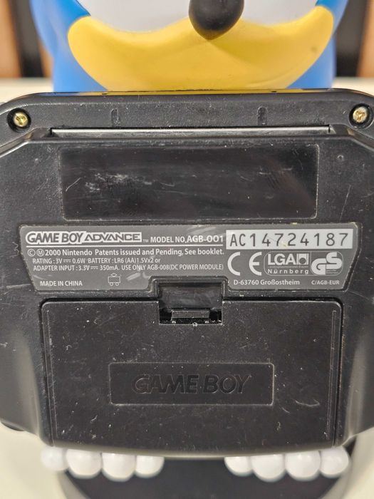 Nintendo Game Boy Advance Pokemon Blue (in germana) AGB 001