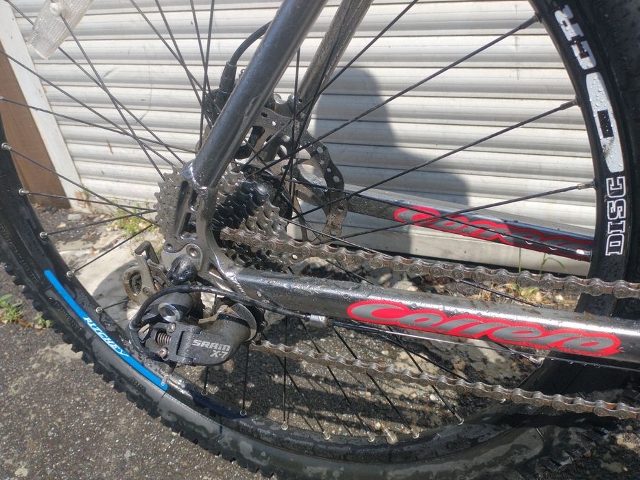 Bicicleta MTB Giant si Carrera Fury (furca RockShox Tora, SRAM X-7, cadru L, M