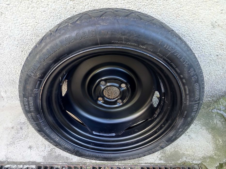 резервна гума патерица Фолксваген Шкода Опел Хонда 4х100 15 или 14ц.