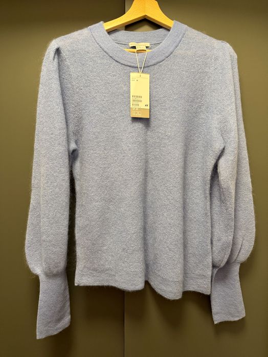 Pulover damă, culoare albastru deschis, mărime M, H&M