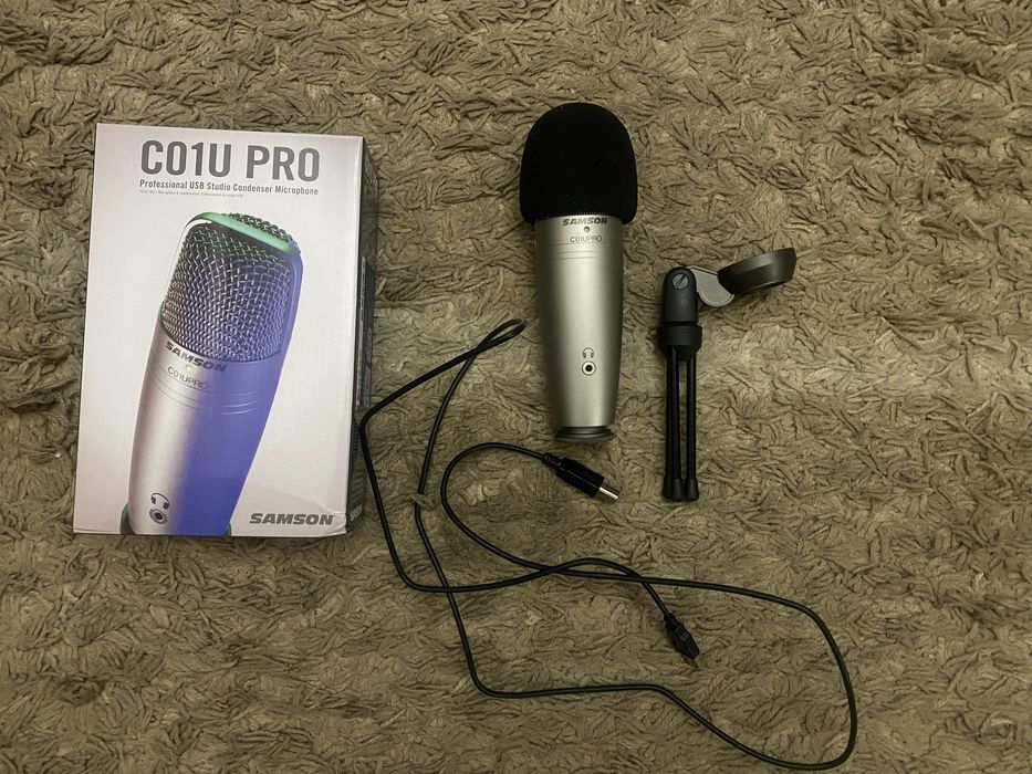 Новый студийный оригинальный микрофон  Samson C01UPRO