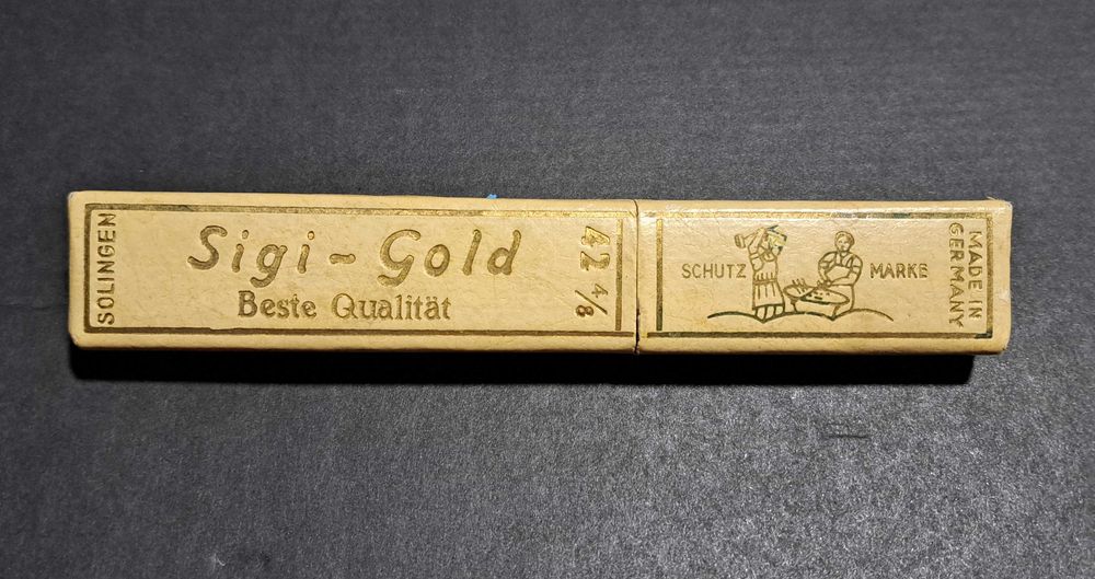 Sigi gold 42 Solingen Старинен Бръснач