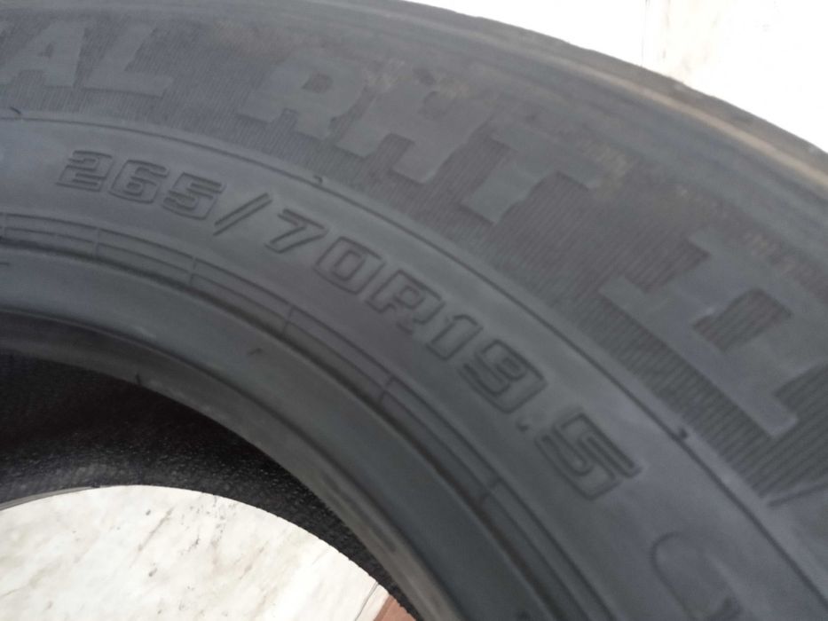 1 тежкотоварна гума за ремарке 265/70R19.5 Goodyear RHT2 143/141J FRT