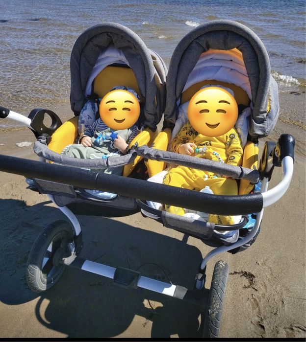 Коляска для двойни