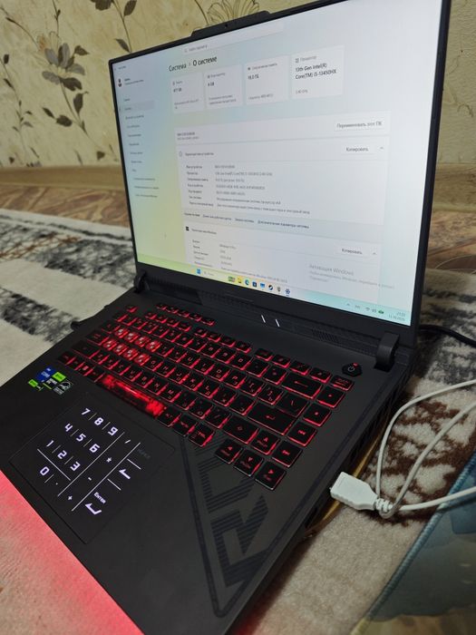 Asus Rog STRIX G16
Н ASUs ROG Strix G16 
САМАЯ