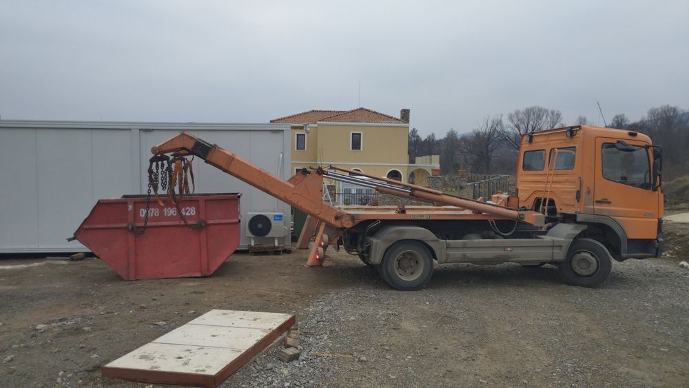 Извозване на отпадъци в София