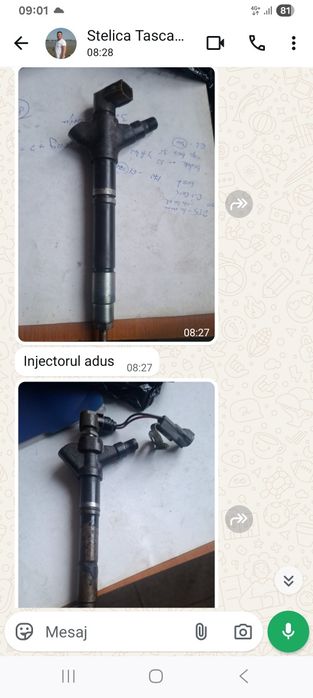 Vind 4 injectoare stare foarte bună toyota rev 4 22 dizel 150cp