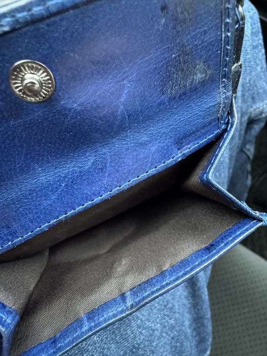 Portofel de piele Massimo Dutti