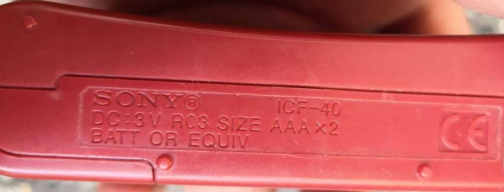Радио Sony - ICF - 40