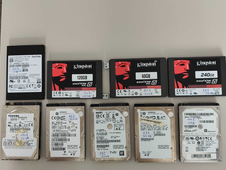 Ssd NVMe M.2, Sata, HDD 512Gb, 256Gb, 128Gb-50Ron!