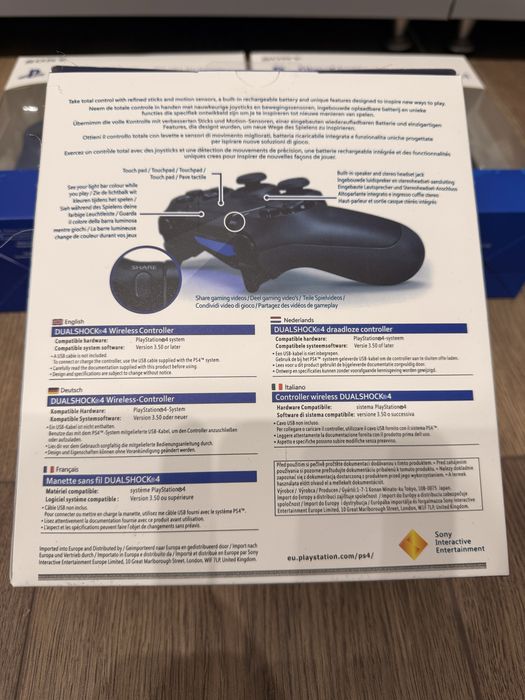 Controler PlayStation 4 Sigilat Original