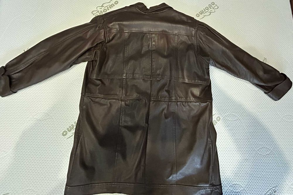 Haina piela dama, maro, marimea 50, putin purtata, Malik Fur House