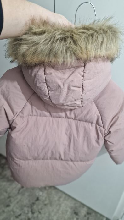Geaca cu puf fetite zara