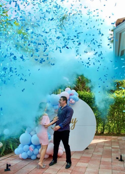 Хлопушки для гендер пати