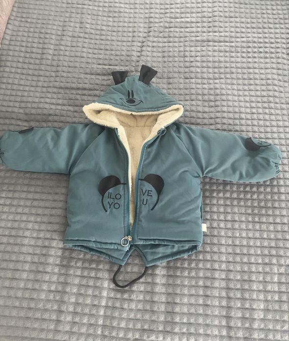 Куртка осень-зима для мальчика, так и для девочки