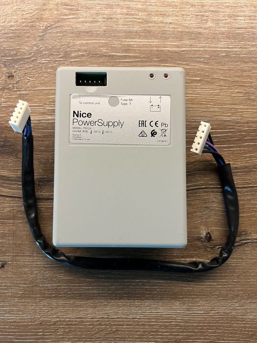 Baterie Nice PS124 acumulator de rezerva automatizări poarta Nice cu unități de comandă la 24V