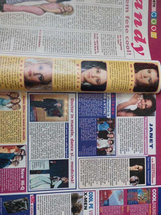 Revista vintahe Cool Girl Romania nr 6 / 2001