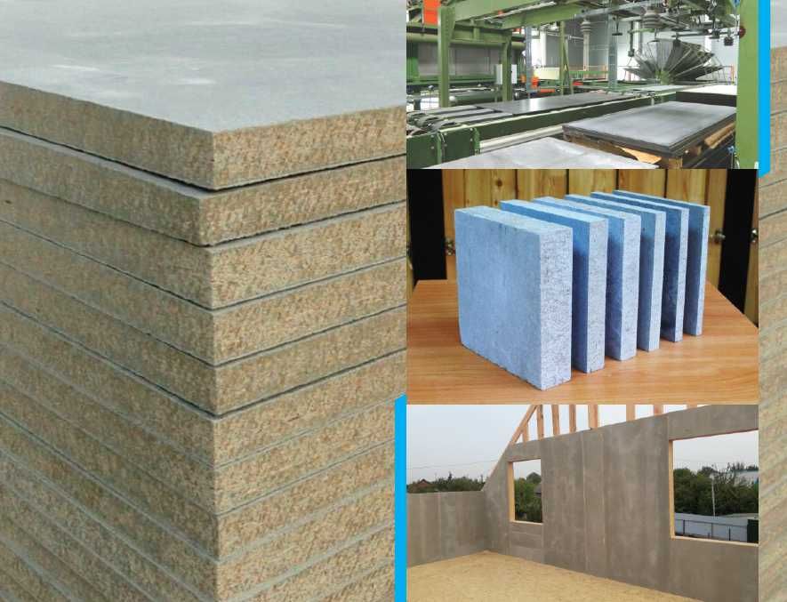 ЦСП цементно-стружечная плита 1250х3200мм 8,10,12,16,20мм