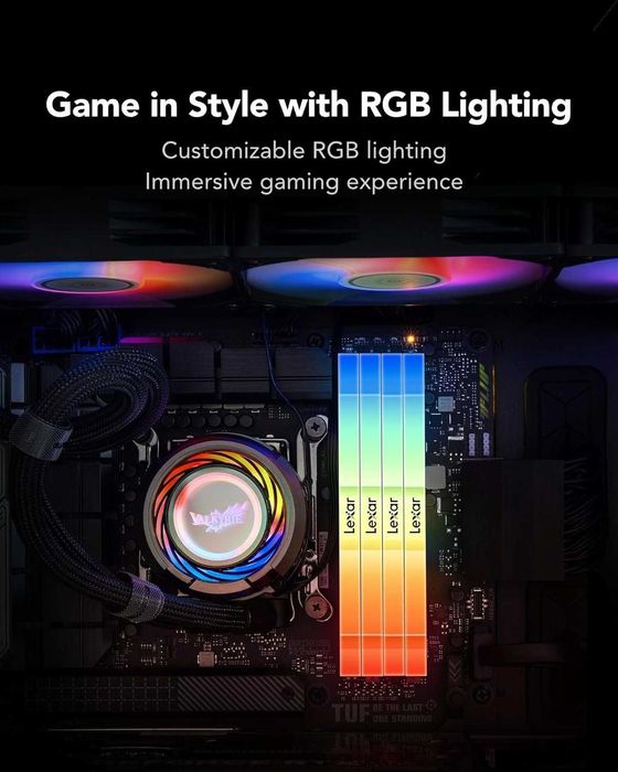 Памет 2x16GB Lexar® THOR RGB DDR5 6000MHz LD5U16G60C38LG-RGD