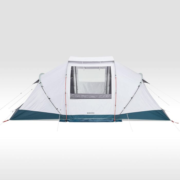Cort de camping 4 persoane 2 camere, - produs resigilat Decathlon