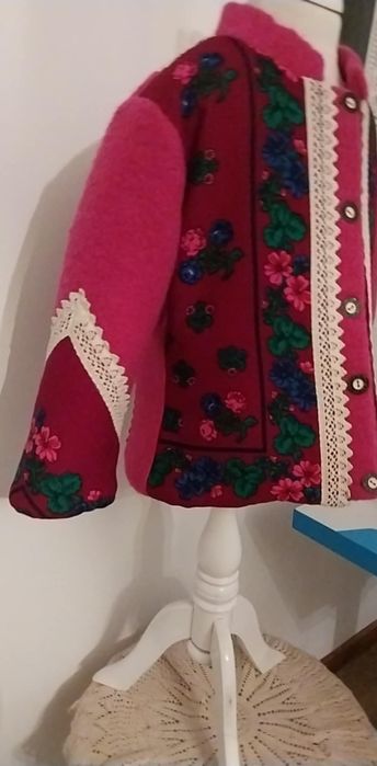 Jachetă din batic vechi din lână