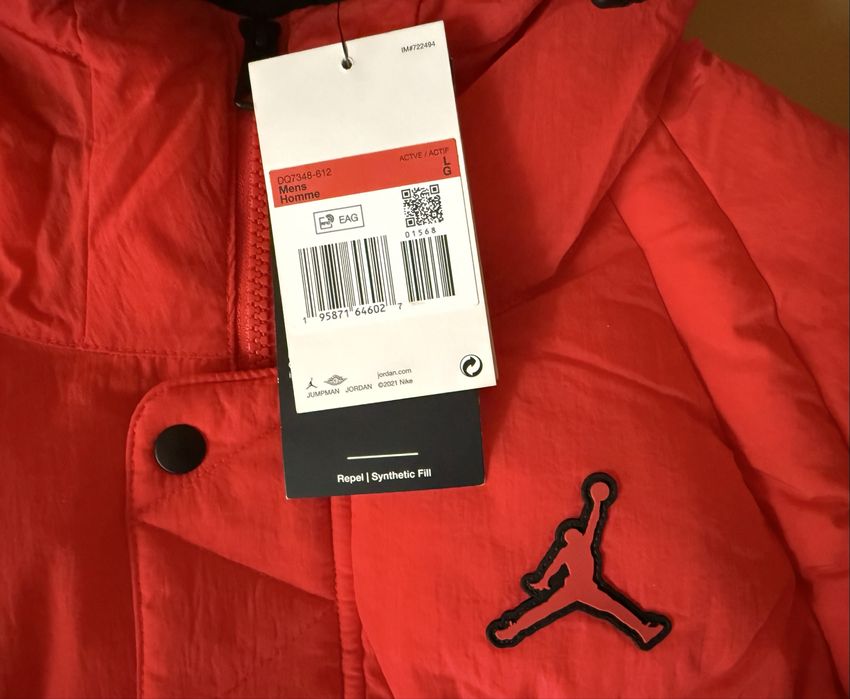 Jordan Essential Puffer Jacket ОРИГИНАЛНО мъжко зимно яке - L-XL