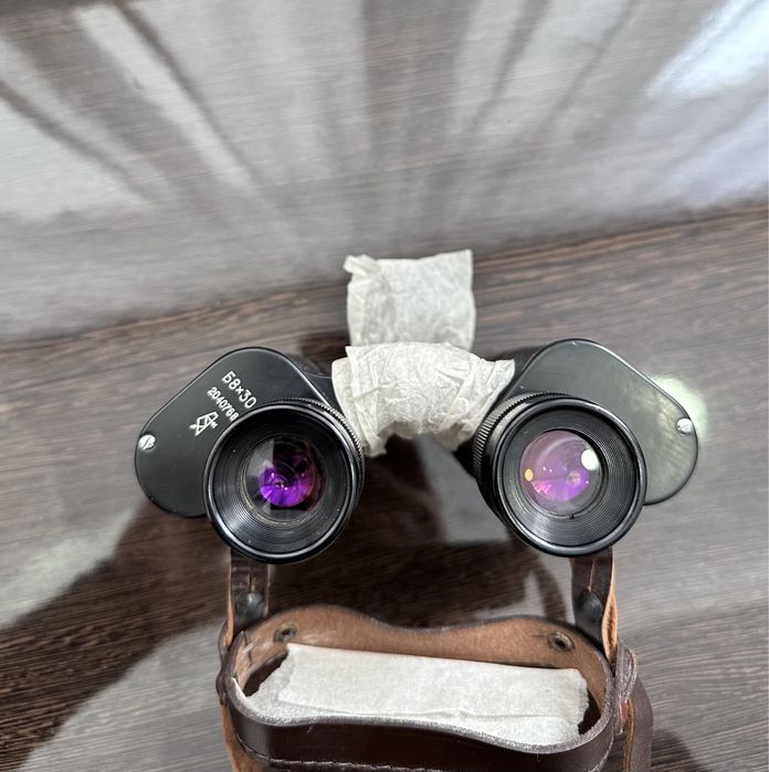 Бинокль полевой Б8х30 СССР КОМЗ