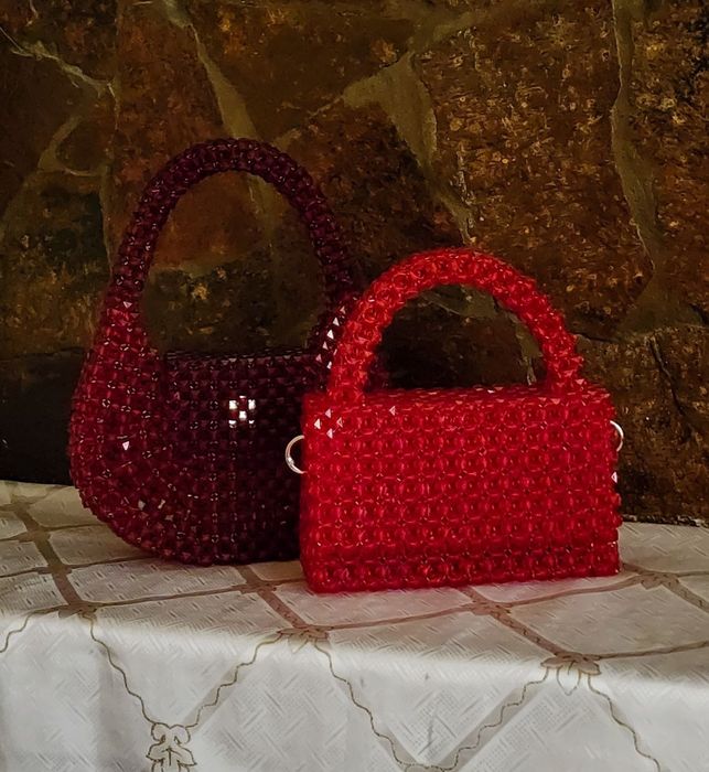 Сумки из бусин ручной работы