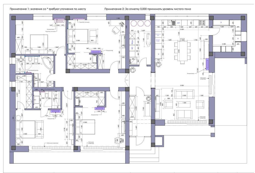 Современный загородный евродом с бассейном