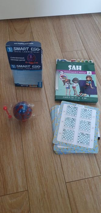 Jocuri Smart Egg și Sah, antrenează-ți mintea
