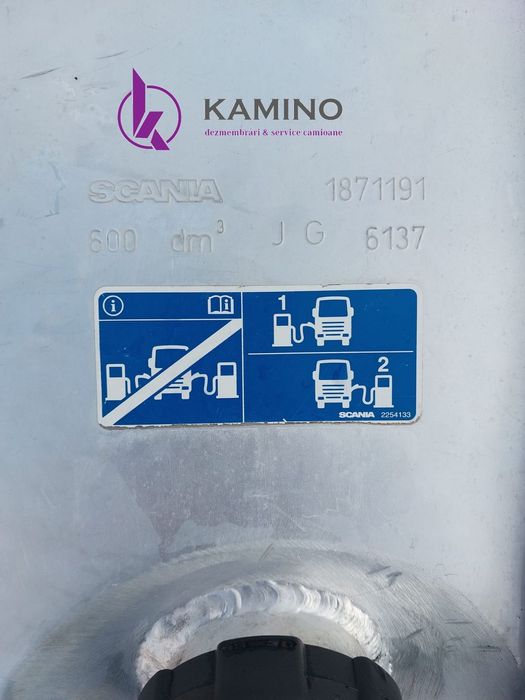 Rezervor combustibil 600L Scania