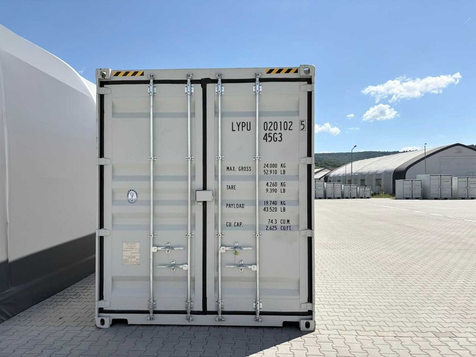 Контейнери за съхранение - 2 странични врати  12,19 x 2,43 x 2,89 m