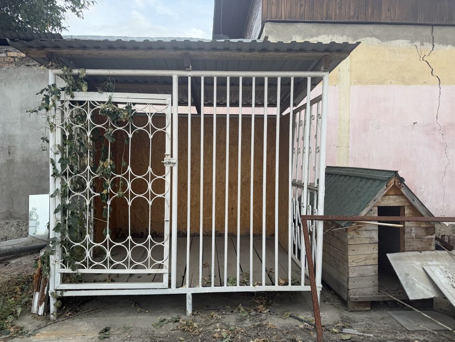 Срочно продам вольер и будку для собаки