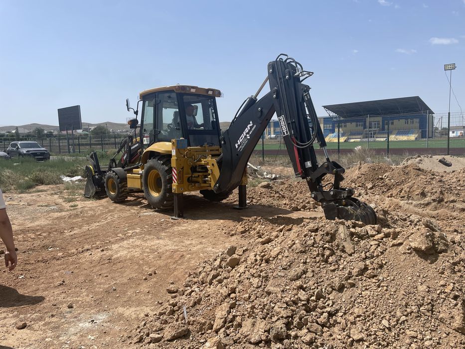 Услуги Экскаватора-погрузчика 3в1 2025г