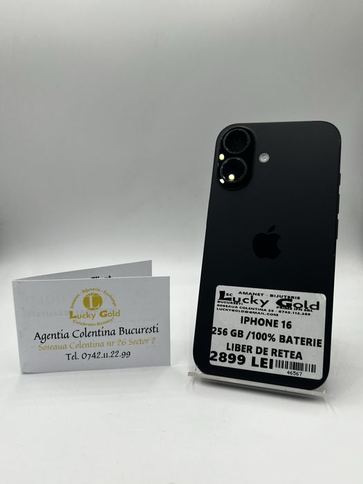 Iphone 16 256Gb/100% Baterie Garantie! #46567