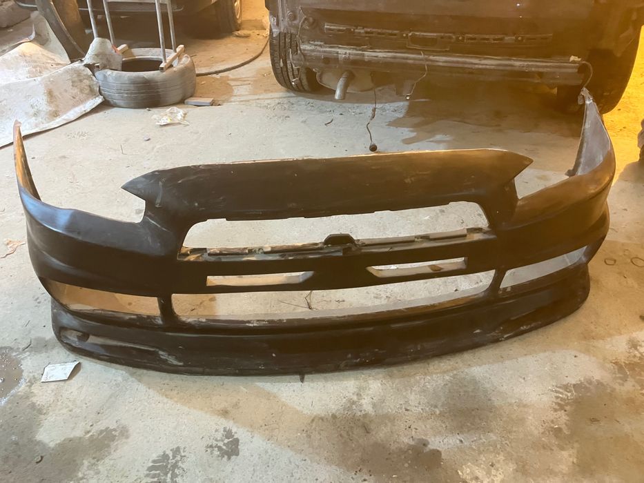 Кастомный передний бампер на Lancer 10