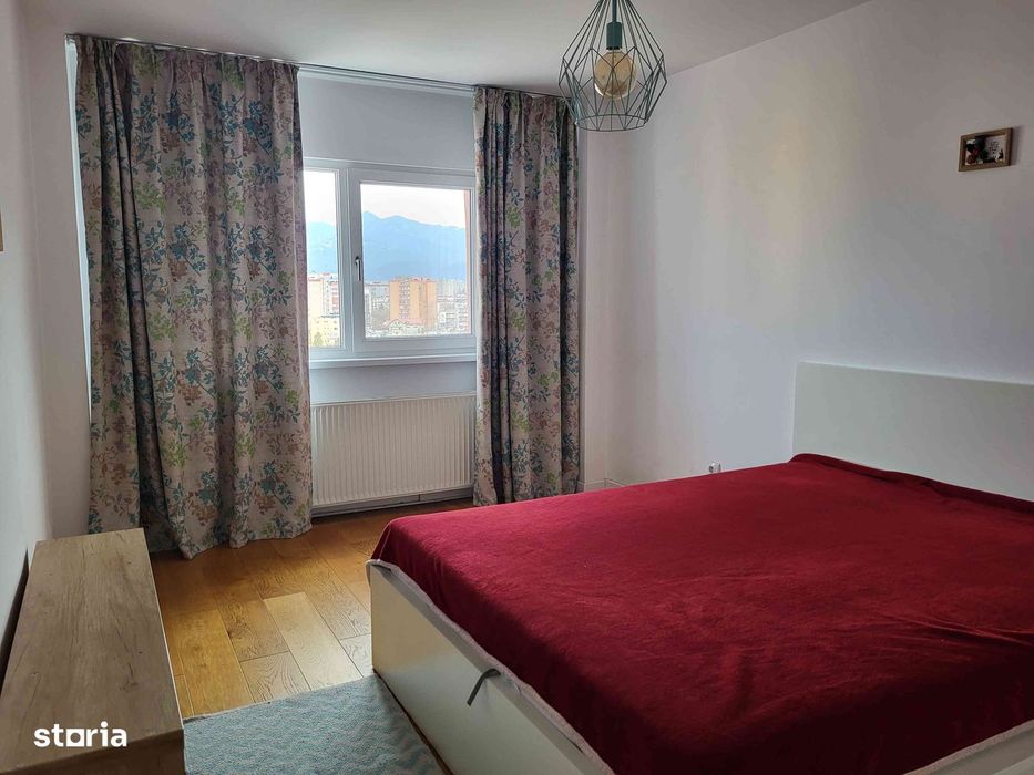 Apartament 3 camere, open space, luminos, vedere munți si Tâmpa.