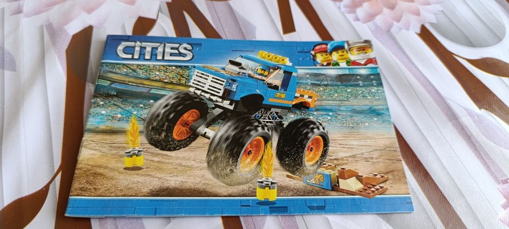 Детский конструктор монстрогрузовик