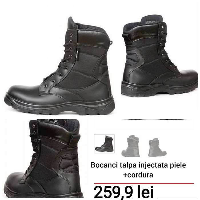 Bocanci Militari Talpa Injectata