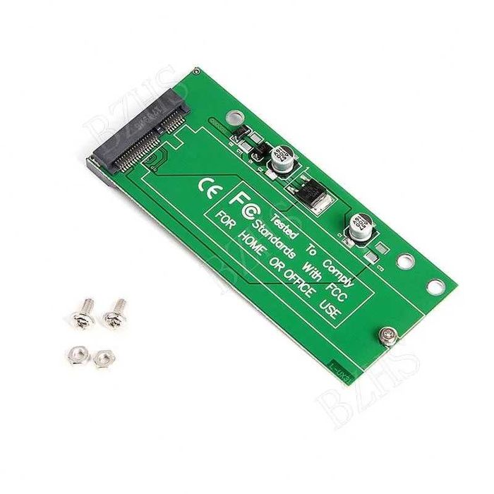 Adaptor convertor SSD mSATA 12+6 pini la SATA Asus Zenbook UX31 UX21