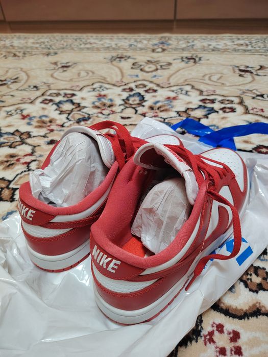 Кроссовки Nike Dunk Low «University Red» — 41 размер
