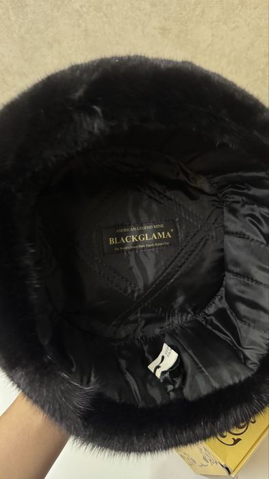 Норковая шапка ушанка