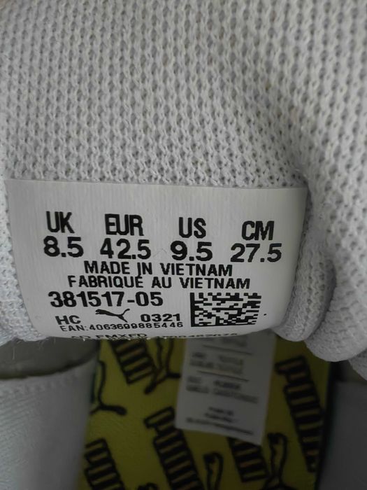 PUMA Wild Rider Rollin Shoes White